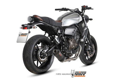 Mivv 2 In 1 Compleet Systeem Met Carbon Oval Demper Yamaha Xsr700 '16-