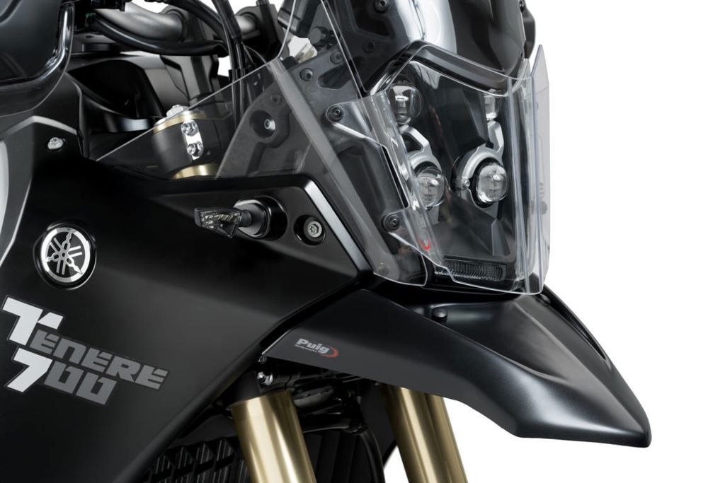 Voorspatbord/Snavel Zwart Puig Yamaha Tenere 700 '19-