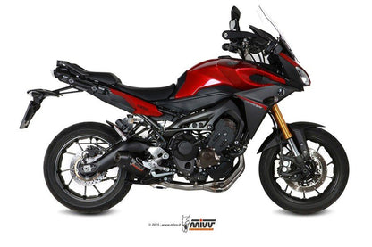 Mivv 3 In 1 Compleet Systeem Met Carbon Oval Demper Yamaha Mt-09 Tracer/Gt '15-20
