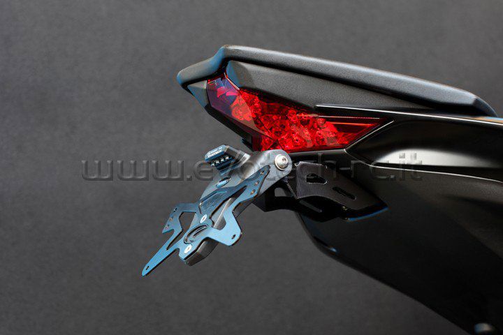 Kentekenplaathouder Evotech Kawasaki Z1000 '14- / Z1100/Se