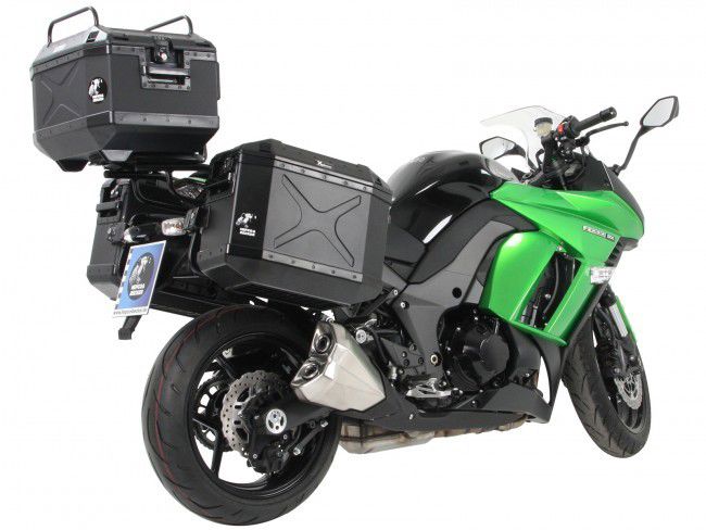 Topdrager Zwart Alurack Hepco&Becker Kawasaki Z1000Sx '17+