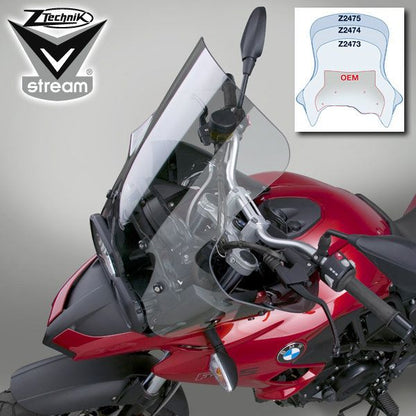 Vervangingsruit Ztechnik Vstream Sport Touring Licht Getint Bmw R1200Rs / R1250Rs
