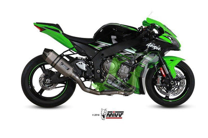 Mivv Rvs Power Steel Systeem Met Speed Edge Demper Kawasaki Zx10-R '16-