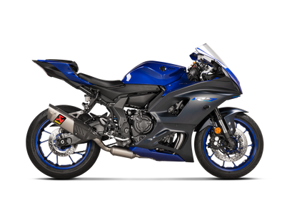 Akrapovič Uitlaat - Yamaha R7 2021-2025 - Racing Line (Titanium)