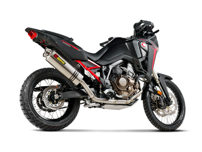 Akrapovic Uitlaat - Motor Accessoires - Honda CRF1100L Africa Twin - 2020 t/m 2026 - Racing Line (Titanium)