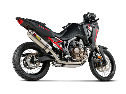 Akrapovic Uitlaat - Motor Accessoires - Honda CRF1100L Africa Twin - 2020 t/m 2026 - Racing Line (Titanium)