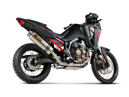 Akrapovič Uitlaat - Honda CRF1100L Africa Twin 202 & meer - Racing Line (Titanium)