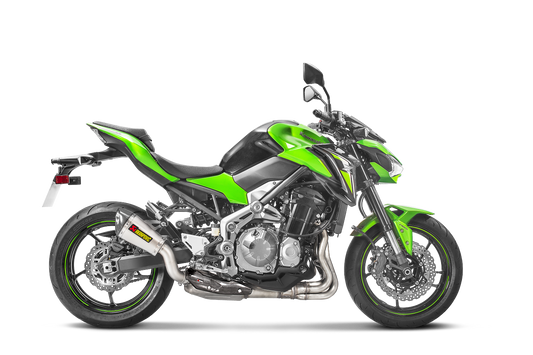 Akrapovič Uitlaat - Kawasaki Z900 2017-2019 & meer - Slip-On Line (Titanium)