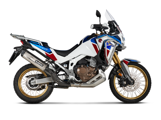 Akrapovič Uitlaat - Honda CRF1100L Africa Twin 202 & meer - Slip-On Line (Titanium)
