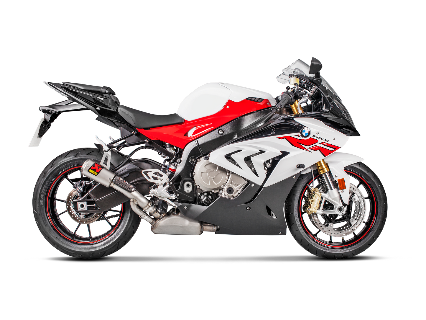 Akrapovič Uitlaat - BMW S 1000 RR 2017-2018 - Slip-On Line (Titanium) - Motor Accessoires