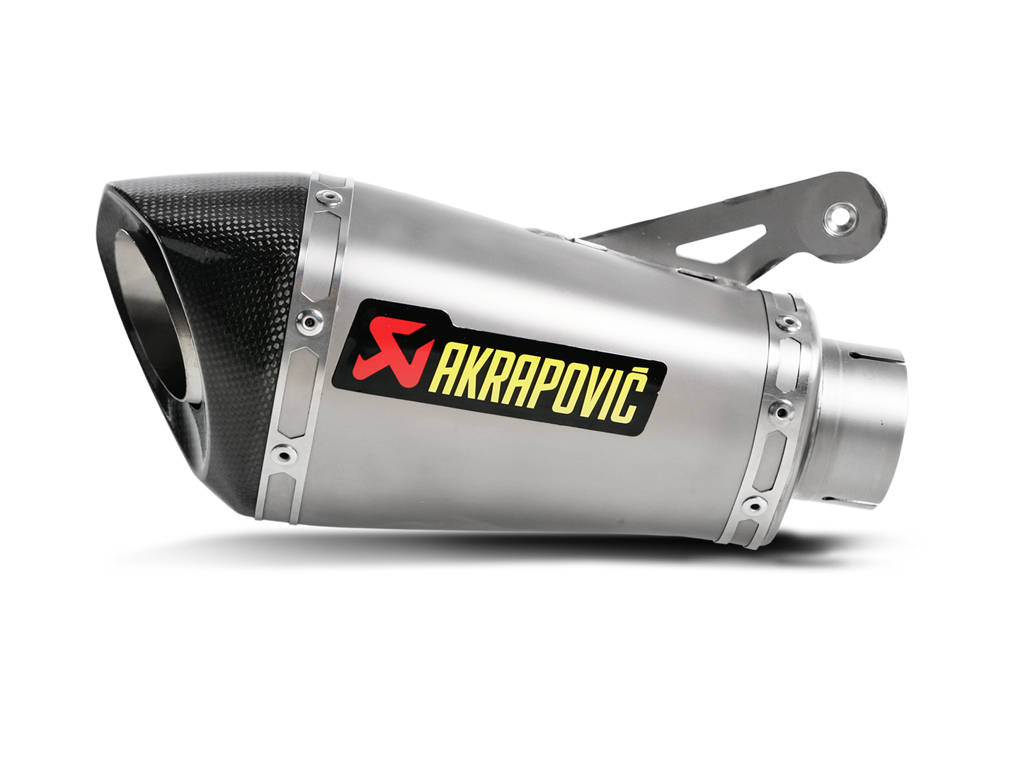 Akrapovič Uitlaat - BMW S 1000 R / M 1000 R 2014-2016 | S 1000 RR 2010-2014 - Slip-On Line (Titanium) - Motor Accessoires
