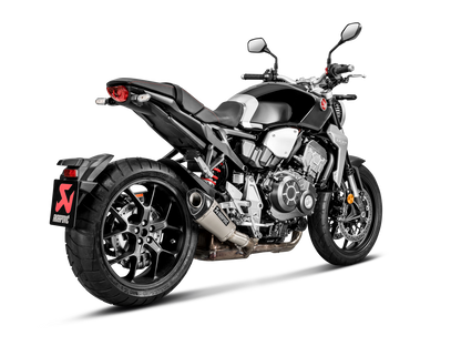 Akrapovič Uitlaat - Honda CB1000 R 2018-2024 - Slip-On Line (Titanium) - Motor Accessoires