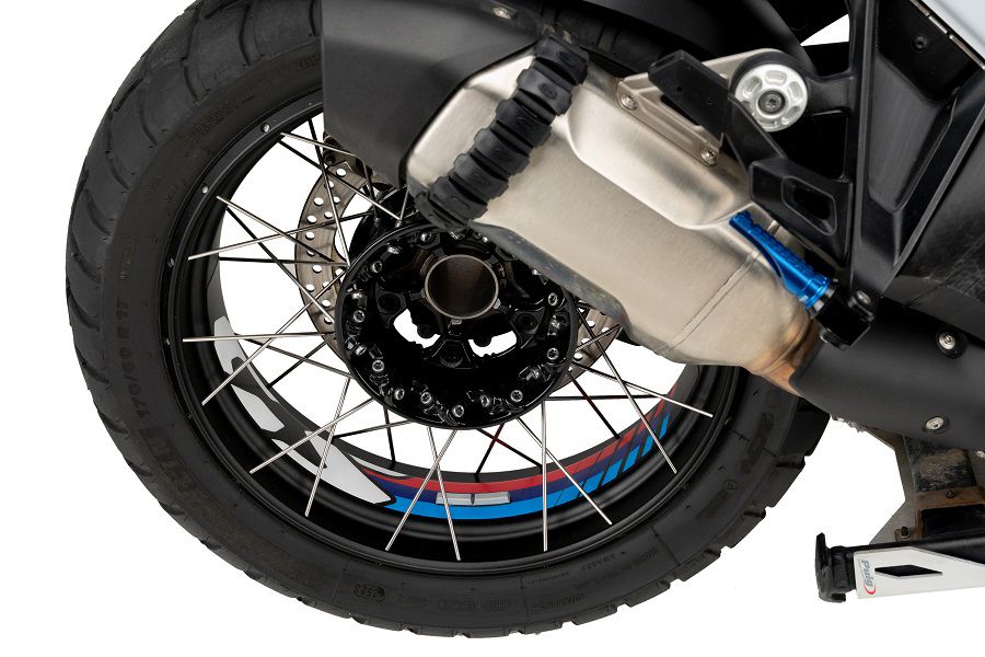 Velgstickers Puig met logo BMW R1300GS '24- zwart