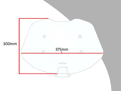 Adventure Sports Screen Suzuki Suzuki V-Strom 1050//De/Xt '20- (300Mm)