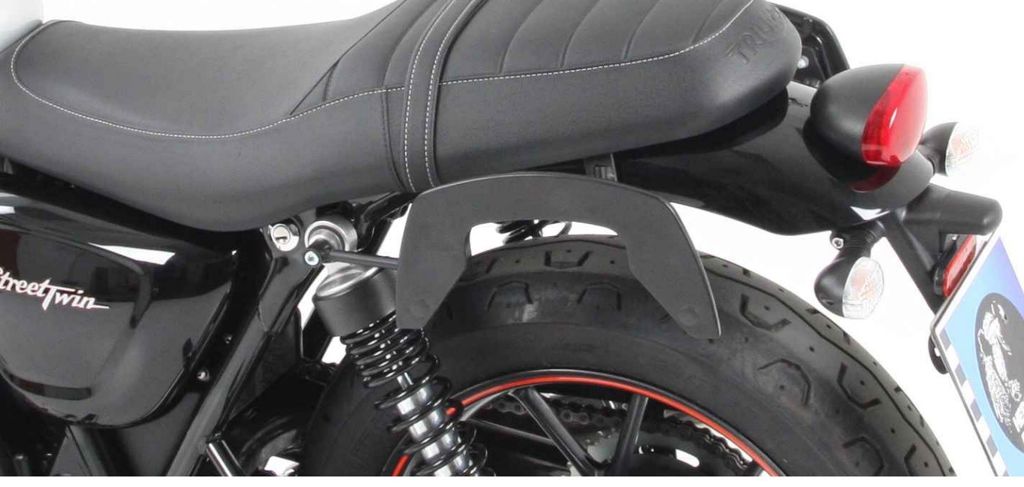 C-Bow Tasdragers Chroom Hepco&Becker Triumph Street / Speed Twin