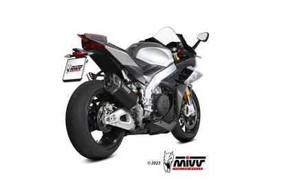 Mivv Sr-1 Black Titanium Demper (Euro 5) Aprilia Tuono V4 1100 / Rsv4 '21-