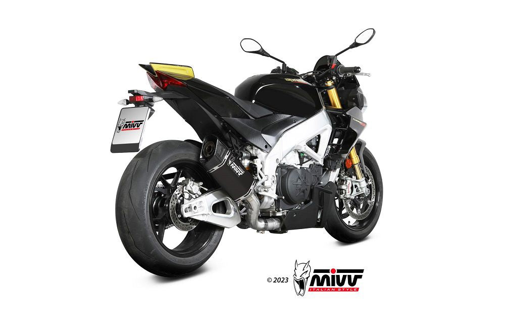 Mivv Sr-1 Black Titanium Demper (Zonder E Keur) Aprilia Tuono V4 1100 / Rsv4 '21-