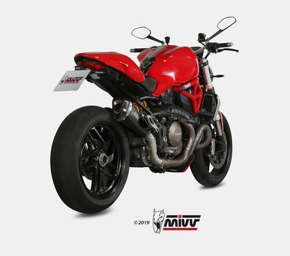 Mivv Delta Race Black Ducati M1200 '15-16