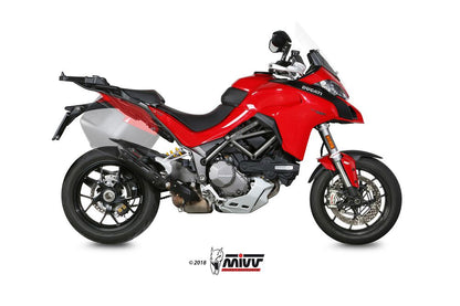 Mivv Suono Steel Black Rvs Demper Ducati Multistrada 1200/1260 Met E Keur