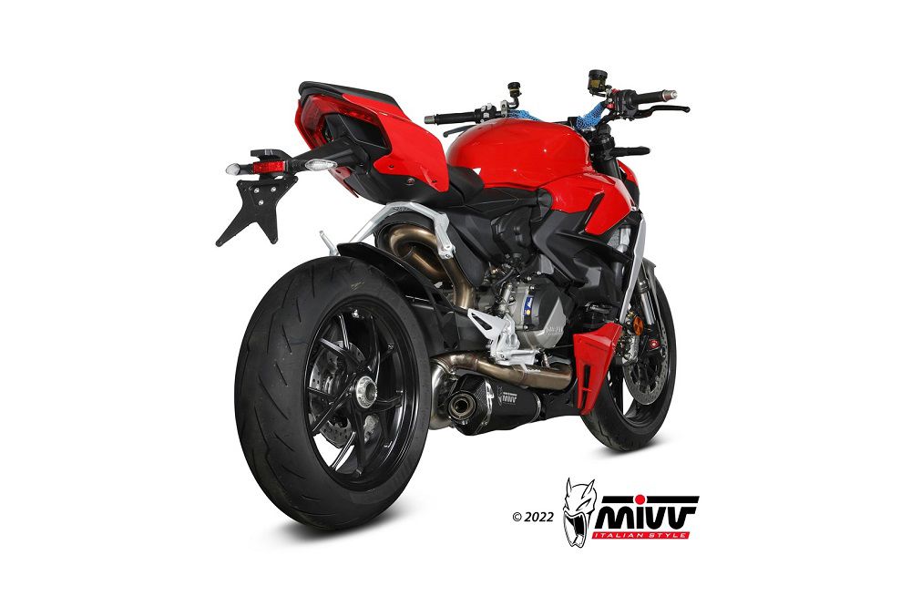 Mivv Delta Race Black Ducati Streetfighter / Panigale V2