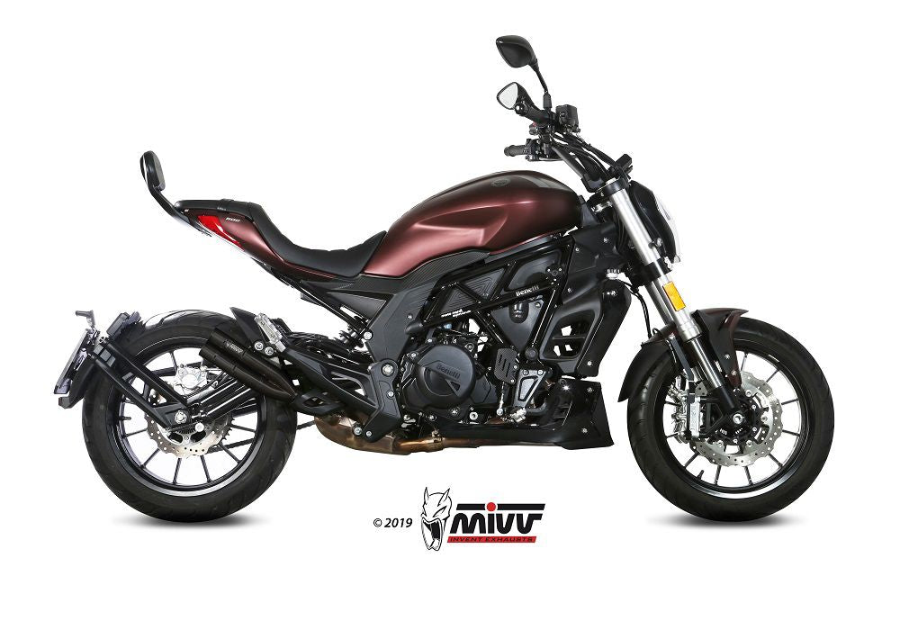 Mivv Double Gun Black Demper Benelli 502C '19-