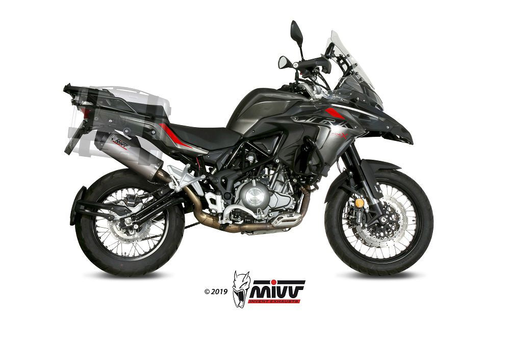 Mivv Oval Titanium Demper Met Carbon Cap Benelli 502 X '18-