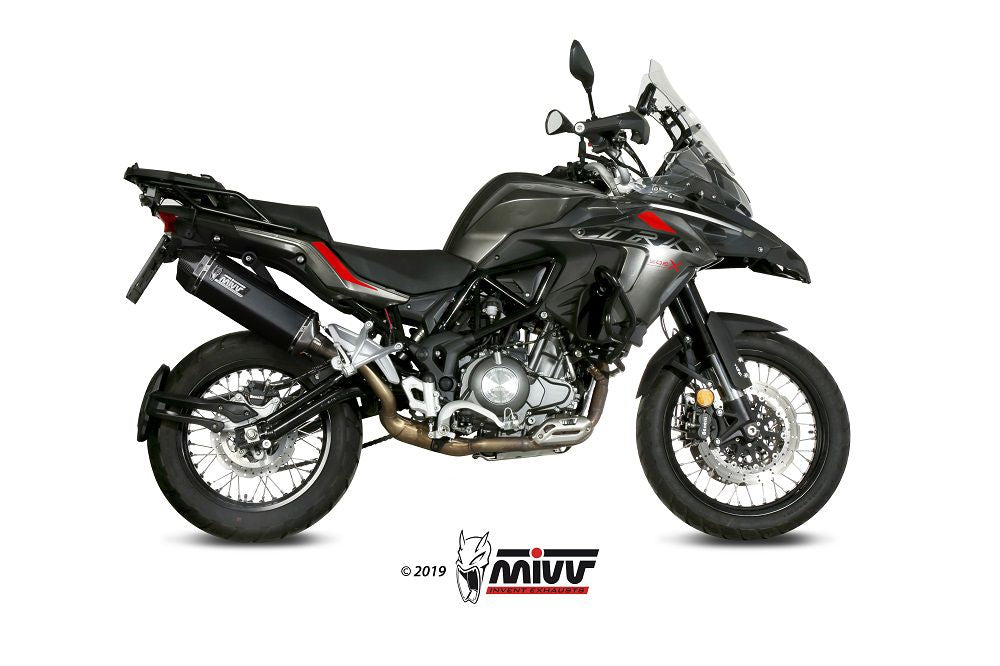 Mivv Speed Edge Steel Black Rvs Demper Benelli Trk 502 X '18-