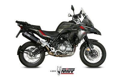 Mivv Speed Edge Steel Black Rvs Demper Benelli Trk 502 X '18-