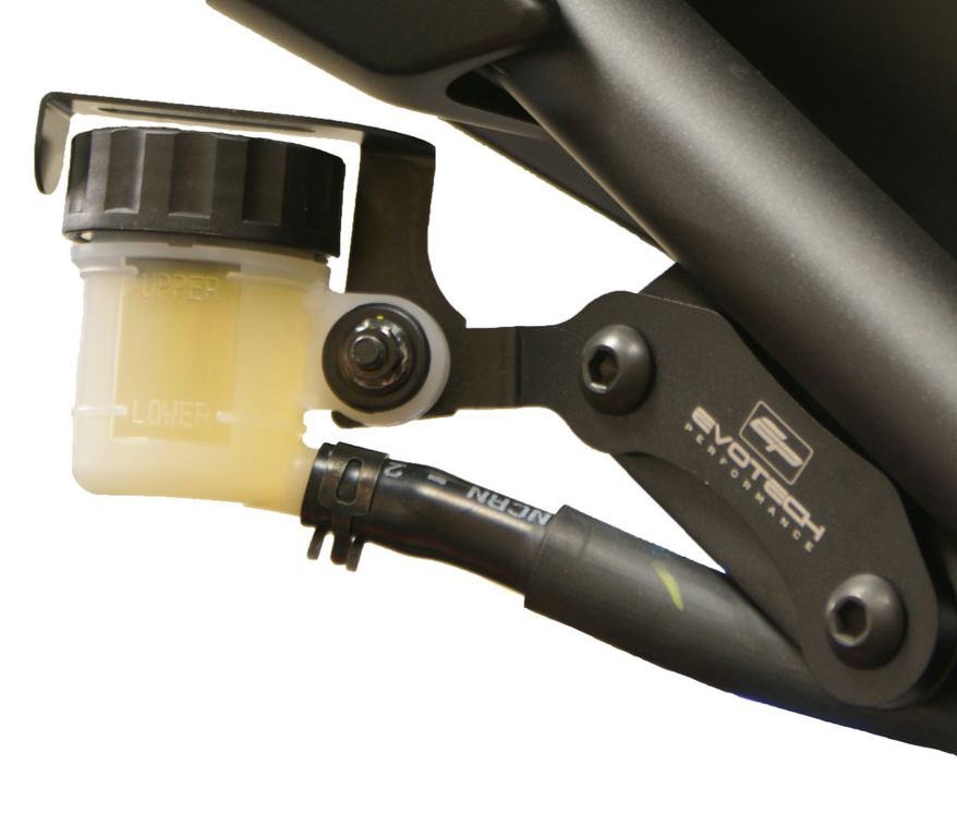 Afdekplaatjes duo voetsteunen Evotech Performance Yamaha XSR900 '16-