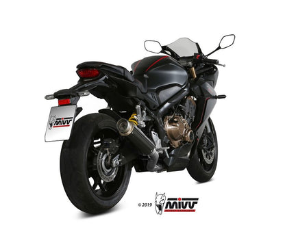 Mivv Rvs Systeem Met Gp Pro Black Rvs Honda Cb650R/ Cbr650R '19-23