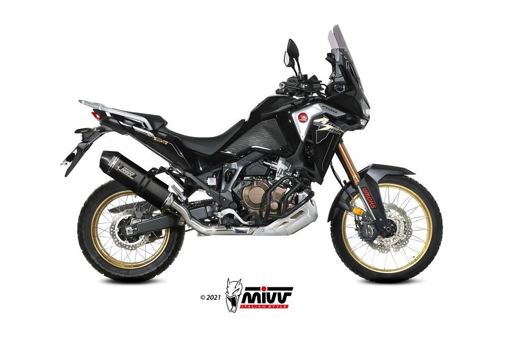 Mivv Speed Edge Steel Black Rvs Demper Honda Crf1100L / Adventure Sports '20-