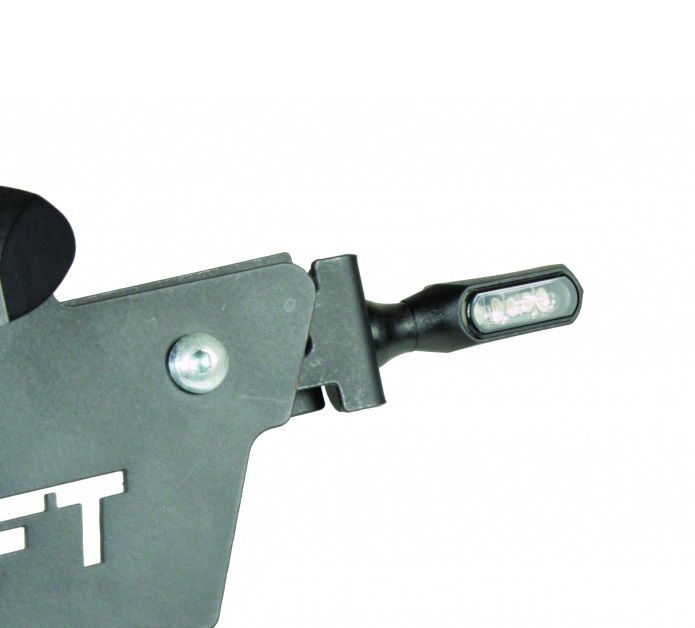 Knipperlichten LED model Poker getint Chaft