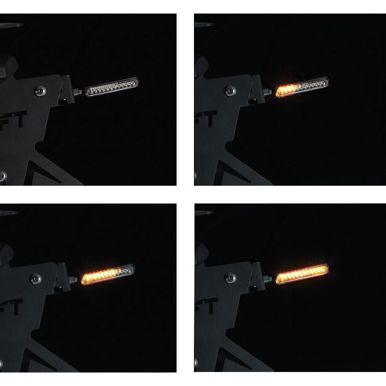 Knipperlichten LED Hammer dynamisch transparant Chaft