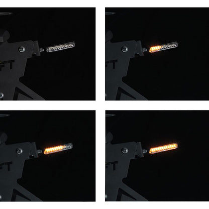 Knipperlichten LED Hammer dynamisch transparant Chaft