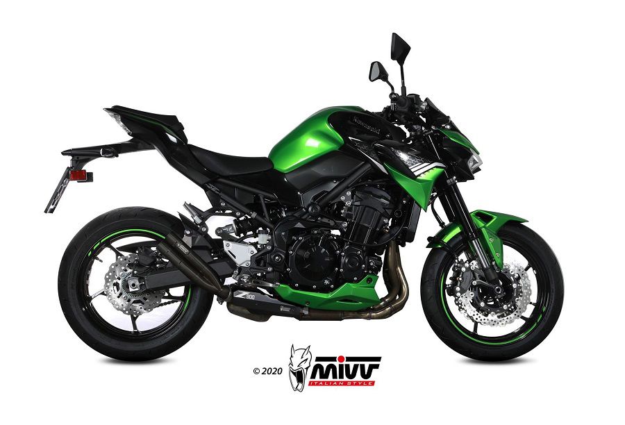 Mivv Double Gun Black Demper Kawasaki Z900 '20-24