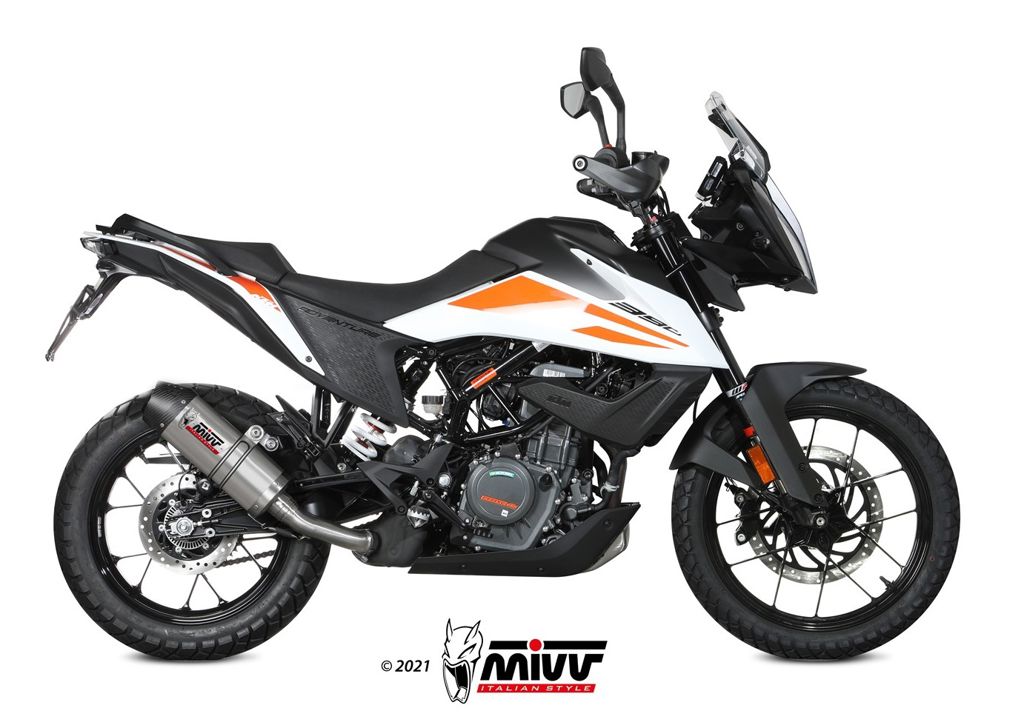 Mivv Oval Titanium Demperset Met Carbon Cap Ktm 390 Adventure '20-