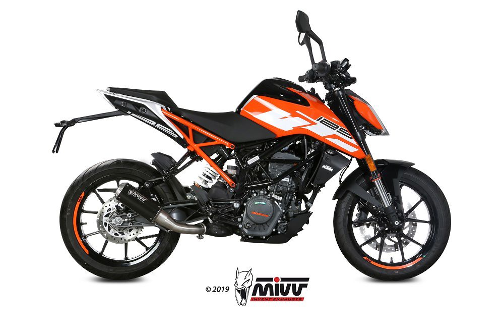 Mivv Mk3 Carbon Ktm Duke 125/390 / Rc125/390 '17-
