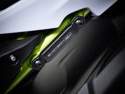 Afdekplaatjes duo voetsteunen Evotech Performance Kawasaki Z650 S '26-