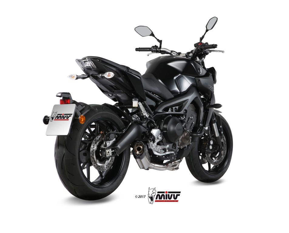 Mivv Systeem Met Suono Rvs Demper Yamaha Mt-09 '13-20