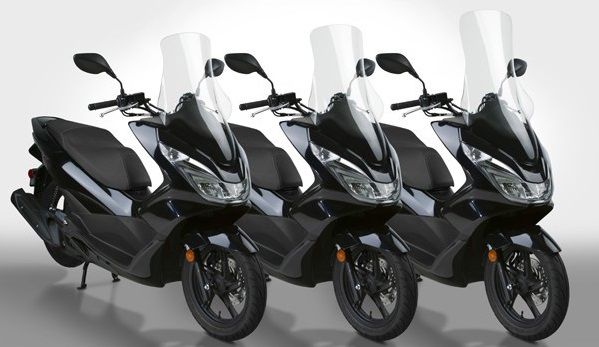 Vervangingsruit National Cycle Tall Touring Transparant Honda Pcx150 '15-17