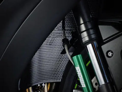 Radiatorcover Zwart Evotech Performance Kawasaki Zx10-Rr '18-20