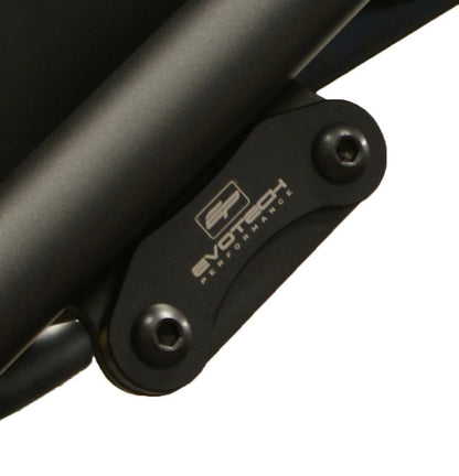 Afdekplaatjes duo voetsteunen Evotech Performance Yamaha MT-09 '13-16