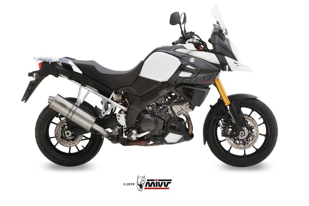 Mivv Oval Classic Rvs Demper Suzuki Dl1000 '14-19 / Dl1050 '20-