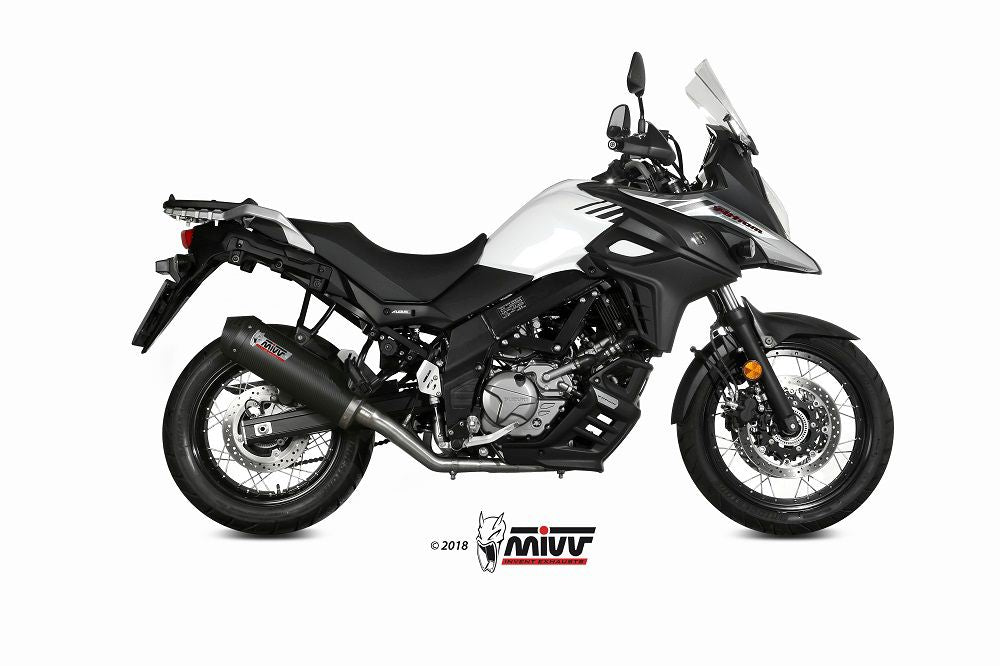 Mivv Oval Carbon Demperset Met Carbon Cap Suzuki Dl650 '17-