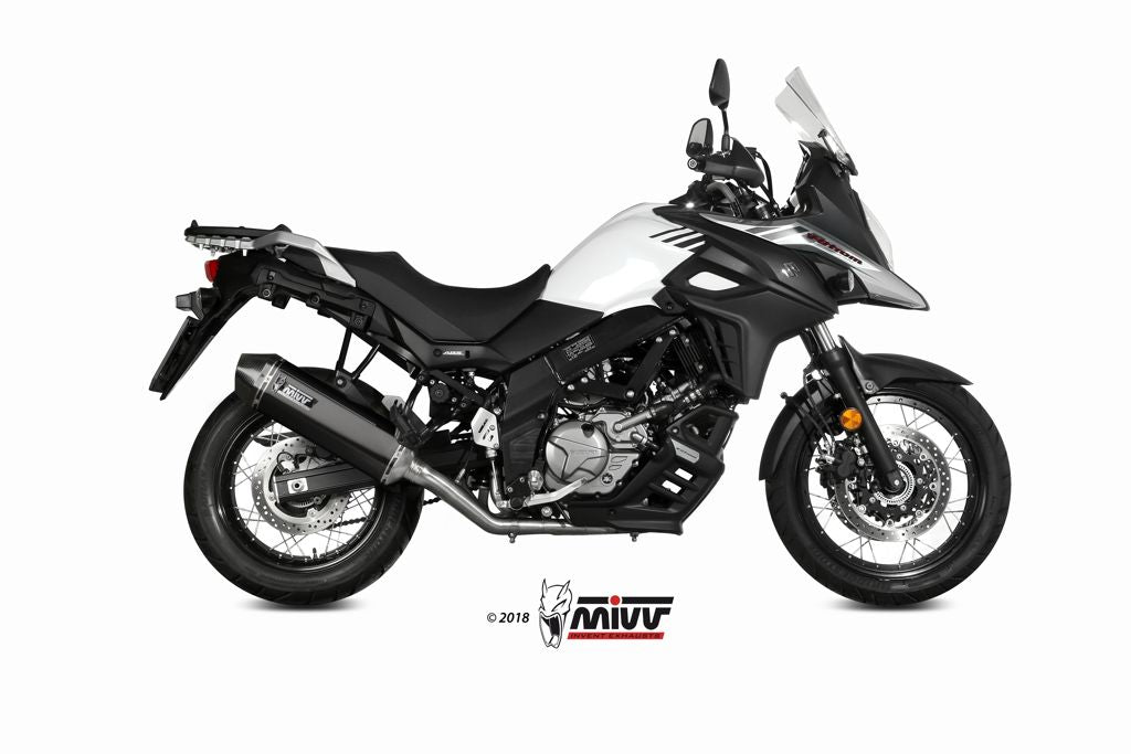 Mivv Speed Edge Black Steel Rvs Demper Suzuki Dl650 '17-