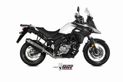 Mivv Speed Edge Black Steel Rvs Demper Suzuki Dl650 '17-