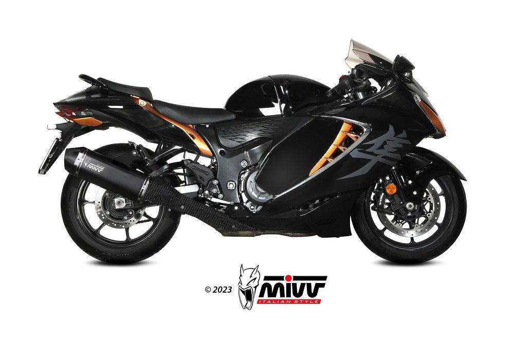 Mivv Speed Edge Titanium Black Dempers (Set Van 2) Suzuki Gsx-R1300 Hayabusa '21-