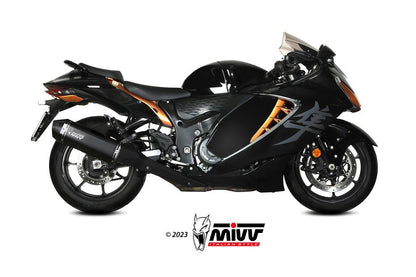 Mivv Speed Edge Titanium Black Dempers (Set Van 2) Suzuki Gsx-R1300 Hayabusa '21-