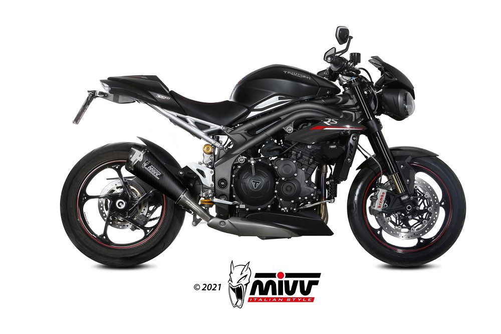 Mivv Delta Race Carbon Demper Triumph Speed Triple R / S / Rs '18-20