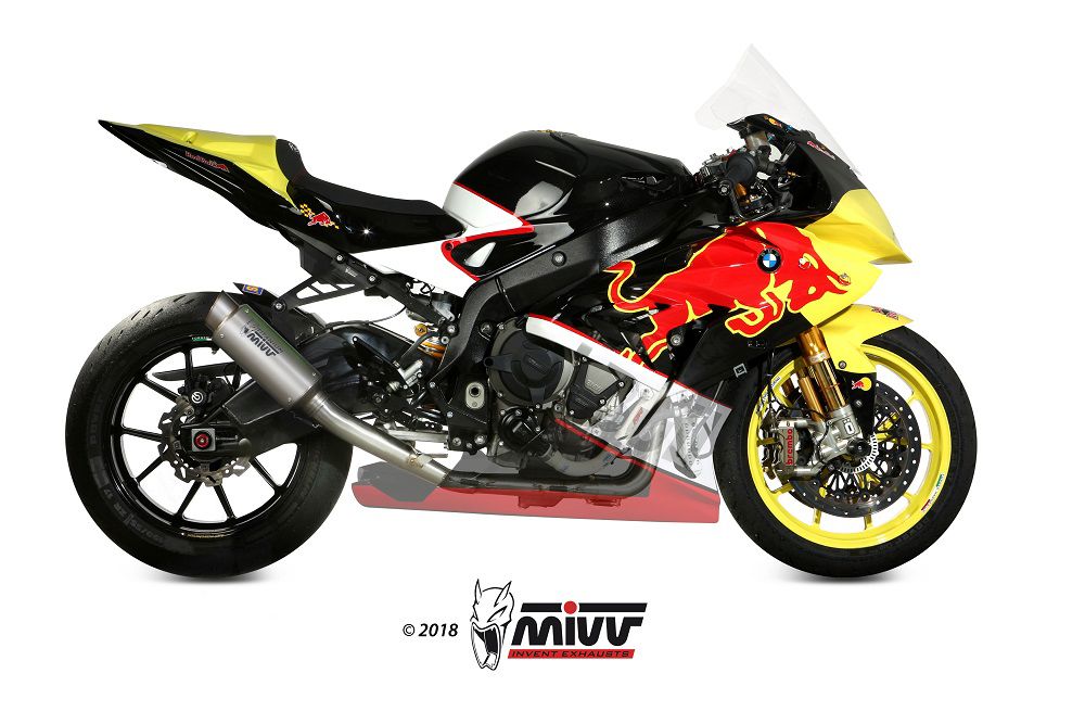Mivv Power Steel Rvs Systeem Met Gp Pro Demper Bmw S1000Rr ’17-